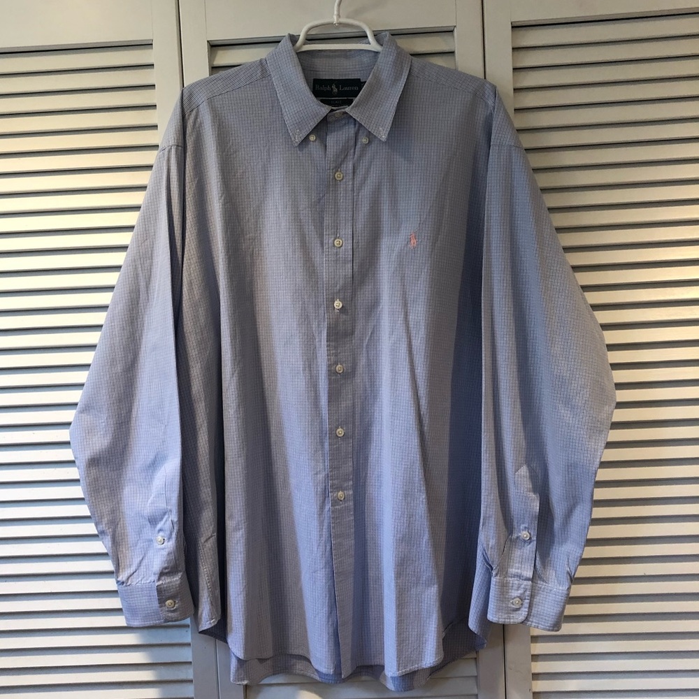 Blue Ralph Lauren Blake XL Button-Down Shirt